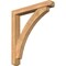Ekena Millwork Thorton Craftsman Smooth Bracket w/ Offset Brace, Western Red Cedar, 5 1/2"W x 36"D x 40"H BKT0604X36X40THR04SWR - alternate 1